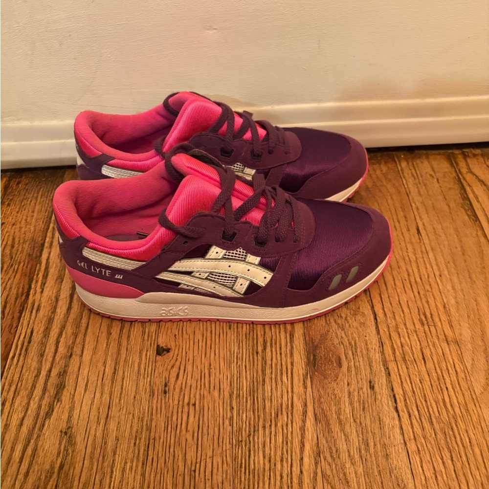 ASICS Gel Lyte III Purple and Pink Shoes